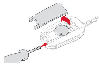 Citroen C3. Changing the battery