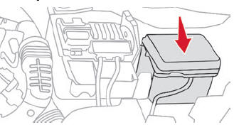 Citroen C3. Fuses in the engine compartment