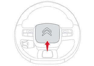 Citroen C3. Hazard warning lamps. Horn