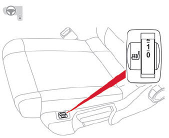 Citroen C3. Heated seats