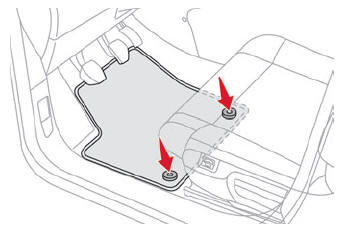 Citroen C3. Interior fittings