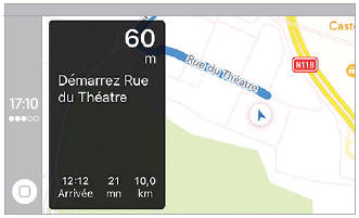 Citroen C3. Menus