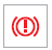 Citroen C3. Red warning/indicator lamps