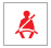 Citroen C3. Red warning/indicator lamps