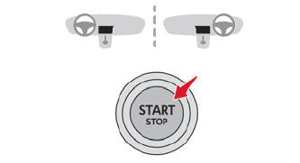 Citroen C3. Reinitialising the remote control