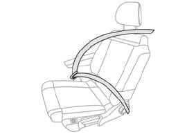 Citroen C3. Seat belts