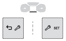 Citroen C3. Service indicator