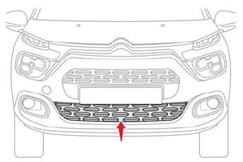 Citroen C3. Towing device. Load reduction mode